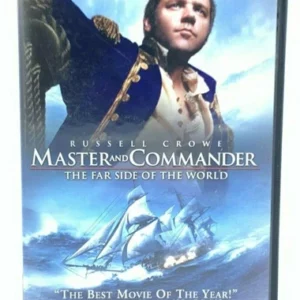 Master & Commander: Far Side of World Russell Crowe 2004 DVD Top-quality