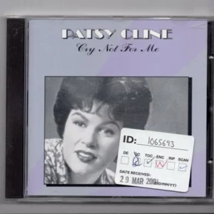 Cry Not For Me Patsy Cline CD Top-quality Free UK shipping