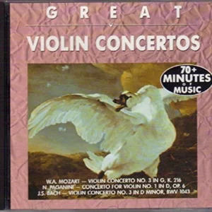 Great Violin Concertos Various Artists 1989 CD Top-quality Free UK shipping