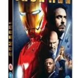 Iron Man Robert Downey Jr. 2008 DVD Top-quality Free UK shipping