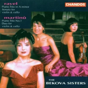 Ravel/Martinu;Piano Trios Bekova Sisters 1996 CD Top-quality Free UK shipping