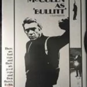 Bullitt Steve McQueen 1998 DVD Top-quality Free UK shipping