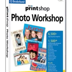 PrintShop Photo Workshop Windows 2000 2001 New Top-quality Free UK shipping