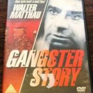 Gangster Story Walter Matthau DVD Top-quality Free UK shipping