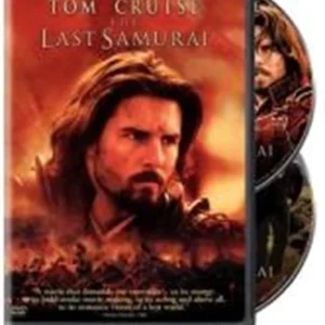 Last Samurai Tom Cruise 2003 DVD Top-quality Free UK shipping