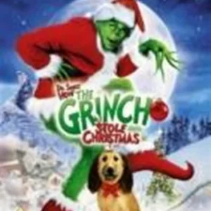 How The Grinch stole Christmas Jim Carrey 2004 New DVD Top-quality