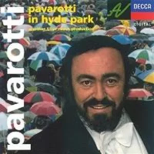 Pavarotti in Hyde Park Luciano Pavarotti 1999 CD Top-quality Free UK shipping