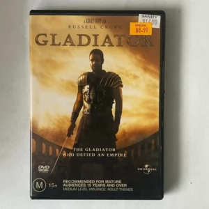 Gladiator Russell Crowe 2004 DVD Top-quality Free UK shipping