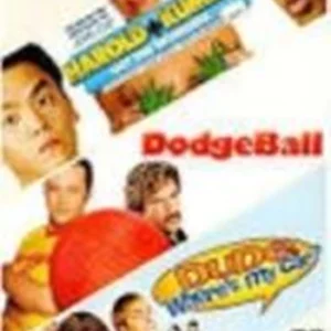 Dodgeball/Dude Where's My Car?/Harold And Kumar Ben Stiller 2006 DVD