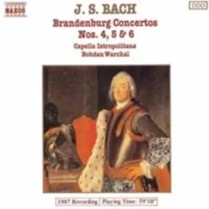 J S Bach Brandenburg Concertos 4, 5 & 6 various 1988 CD Top-quality