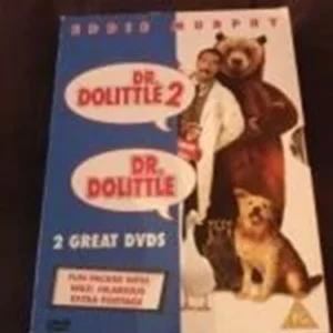 Dr Dolittle/Dr Dolittle 2 Eddie Murphy 2005 DVD Top-quality Free UK shipping