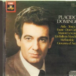 Placido Domingo - Operatic Arias Placido Domingo 1986 CD Top-quality