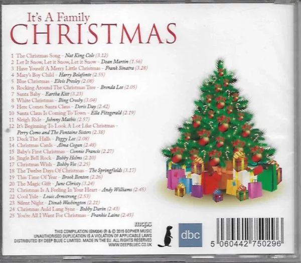 It's a Family Christmas Various 2015 New CD Top-quality Free UK shipping