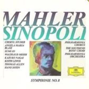 Mahler Symphony 8 various 1992 CD Top-quality Free UK shipping