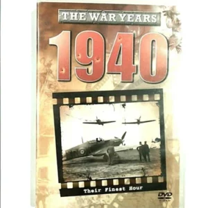 The War Years - 1940 DVD Top-quality Free UK shipping