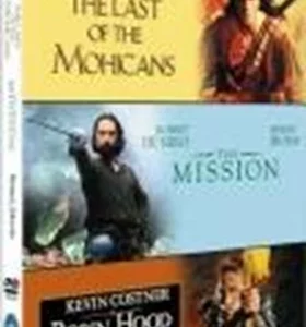 Robin Hood Prince Of Thieves / Last Of The Mohicans / The Mission Kevin Costner