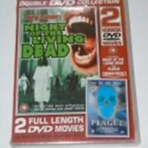 Night Of The Living Dead / Plague 1986 DVD Top-quality Free UK shipping