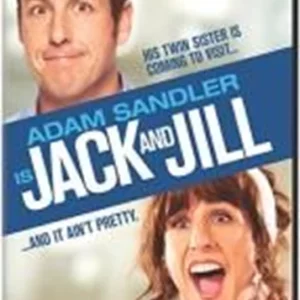 Jack and Jill Adam Sandler 2013 DVD Top-quality Free UK shipping