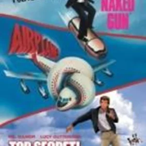 The Naked Gun / Airplane! / Top Secret! Leslie Nielsen 2008 DVD Top-quality