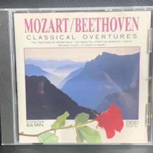 Mozart / Beethoven - Classical overtures Mozart 1990 CD Top-quality