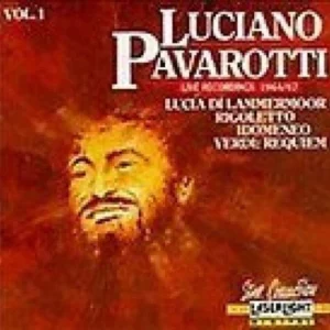Live Recordings 1964/7 Vol1 Luciano Pavarotti 1990 CD Top-quality