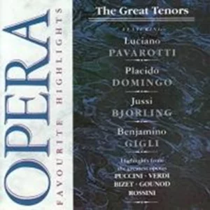 Opera Favourite Highlights The Great Tenors CD Top-quality Free UK shipping