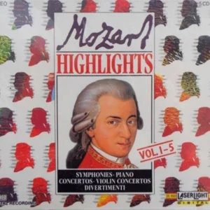 Mozart Highlights - Vol. 1-5 Mozart CD Top-quality Free UK shipping