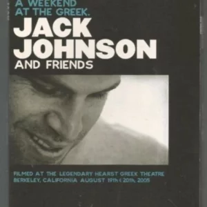 Jack Johnson: A Weekend At The Greek Jack Johnson DVD Top-quality