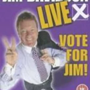 Jim Davidson Live - Vote For Jim 2003 DVD Top-quality Free UK shipping