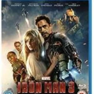 Iron Man 3 Robert Downey Jr. 2013 Blu-ray Top-quality Free UK shipping