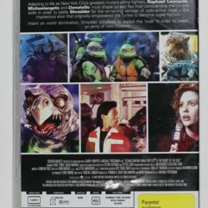 Teenage Mutant Ninja Turtles 2 Francois Chau, Paige Turco 2015 DVD Top-quality