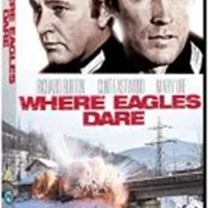 Where Eagles Dare Richard Burton 2004 New DVD Top-quality Free UK shipping