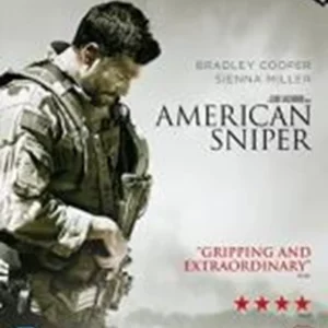 American Sniper Bradley Cooper 2015 Blu-ray Top-quality Free UK shipping