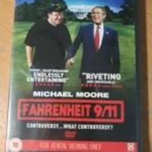 Fahrenheit 9/11 Michael Moore 2004 DVD Top-quality Free UK shipping