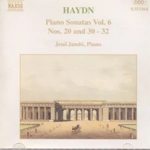 Haydn: Piano Sonatas 20, 30, 31, 32 Jenö Jandó 1997 CD Top-quality