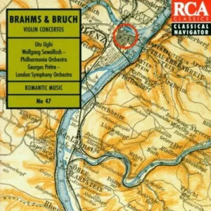 Brahms & Bruch Violin Concertos Brahms 1995 CD Top-quality Free UK shipping