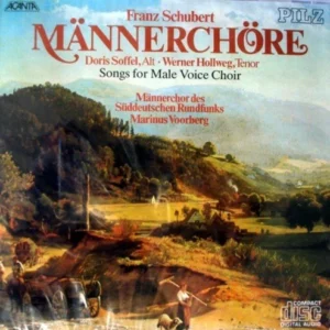 Schubert: Mannerchore various 1977 CD Top-quality Free UK shipping