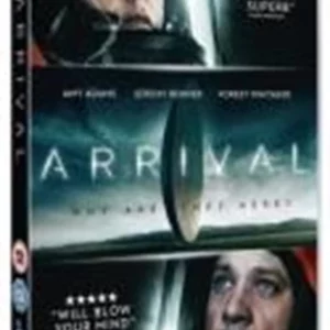 Arrival Jeremy Renner 2017 DVD Top-quality Free UK shipping