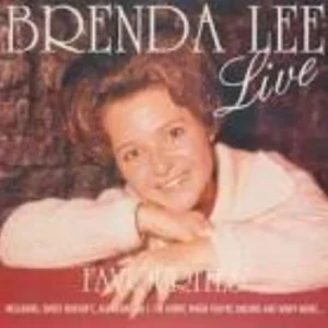 Brenda Lee Favourites Live Lee Brenda 1995 CD Top-quality Free UK shipping