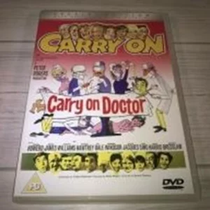 Carry On Doctor Sid James DVD Top-quality Free UK shipping