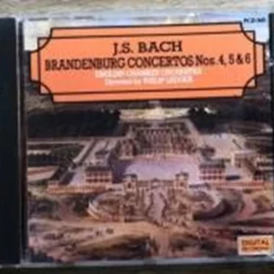 J.S.Bach. Brandenburg Concertos Nos.4,5 P.Ledger 1996 CD Top-quality