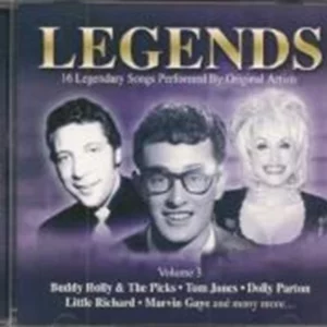 Legends vol.3 Various Artists 2005 New CD Top-quality Free UK shipping