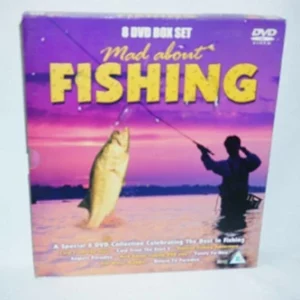 Mad About Fishing Box Set Various 2005 DVD Top-quality Free UK shipping