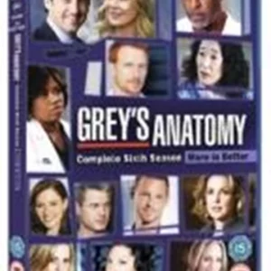 Grey's Anatomy: Season 6 Ellen Pompeo 2011 DVD Top-quality Free UK shipping