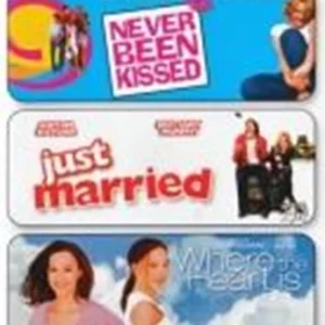 Never Been Kissed/Just Married/Where The Heart Is Ashton Kutcher 2007 DVD