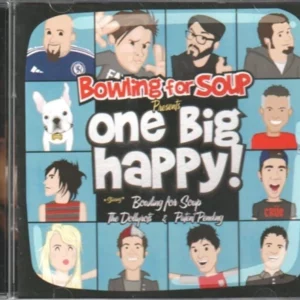 One Big Happy Bowling For Soup 2012 CD Top-quality Free UK shipping