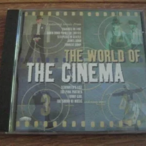 The World Of The Cinema Various Artists 1998 CD Top-quality Free UK shipping