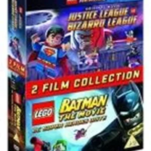 LEGO: Justice League Vs Bizarro / LEGO Batman: The Movie 2015 New DVD