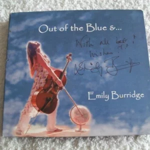 Out of the Blue Emily Burridge 2010 CD Top-quality Free UK shipping