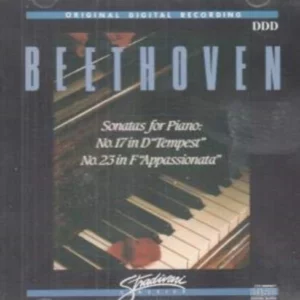 Beethoven Sonatas for Piano Beethoven 1987 CD Top-quality Free UK shipping